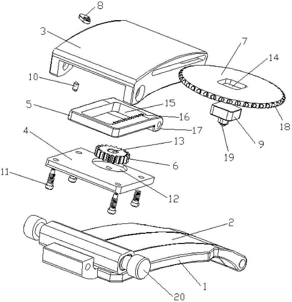 Telescopic watch button