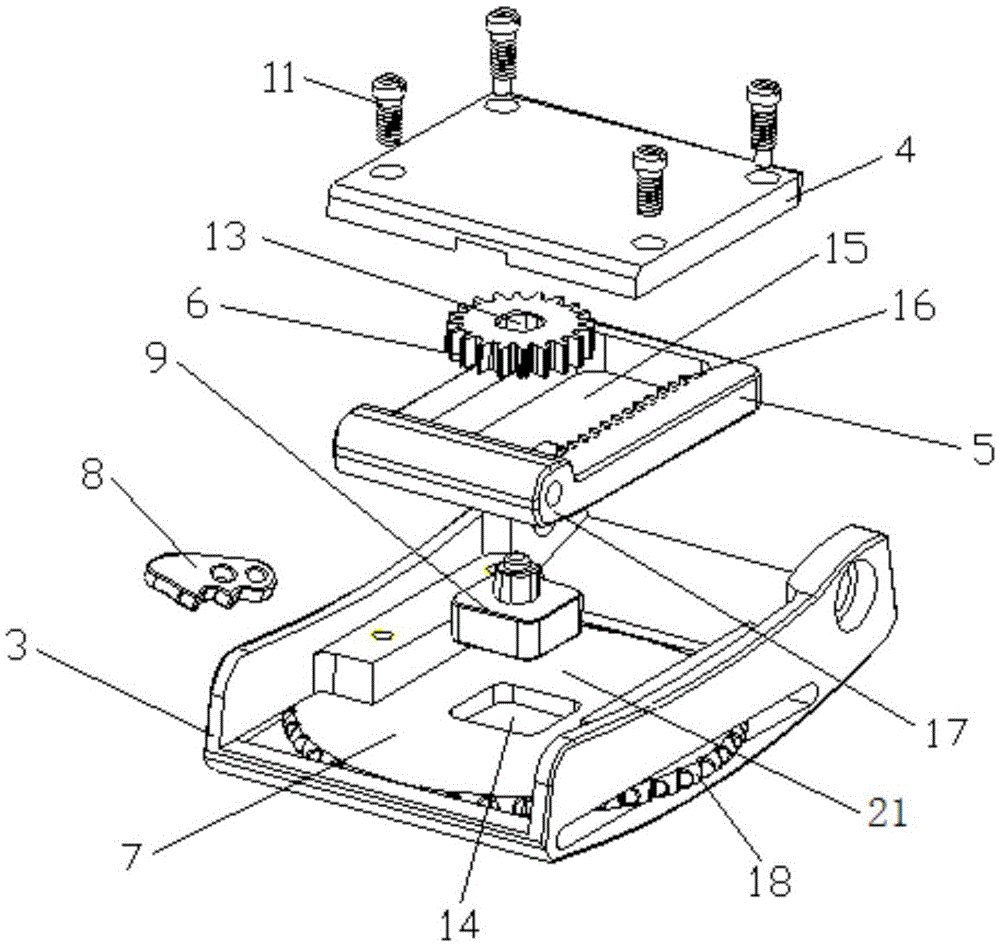 Telescopic watch button