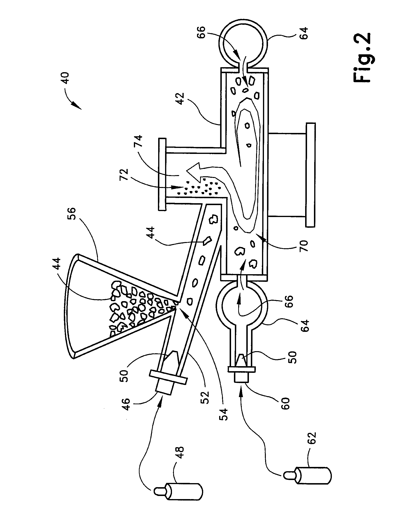 Jet milling of boron powder using inert gases to meet purity requirements