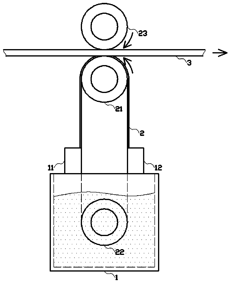 Viscose type textile cloth dust removing device