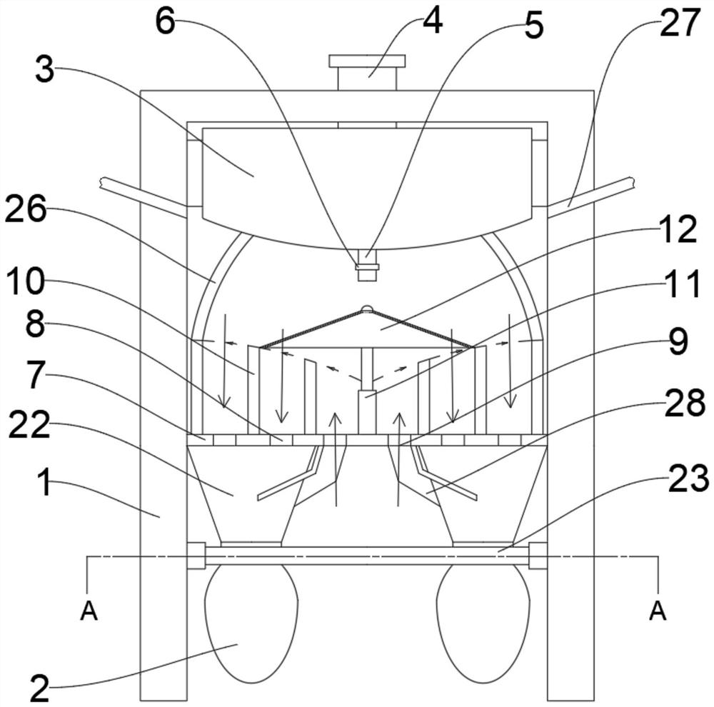 Powder seasoning packaging equipment