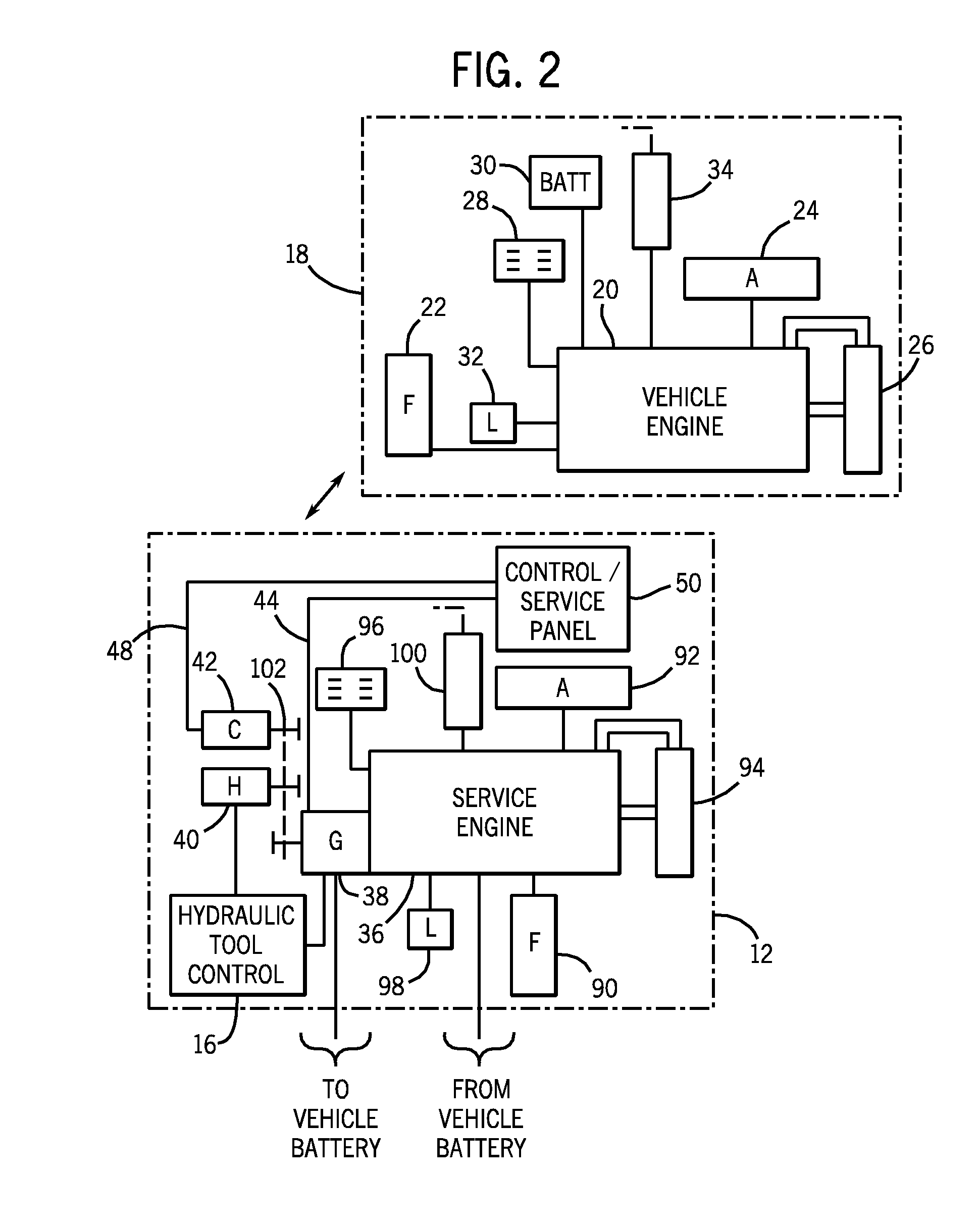 Hydraulic tool that commands prime mover output