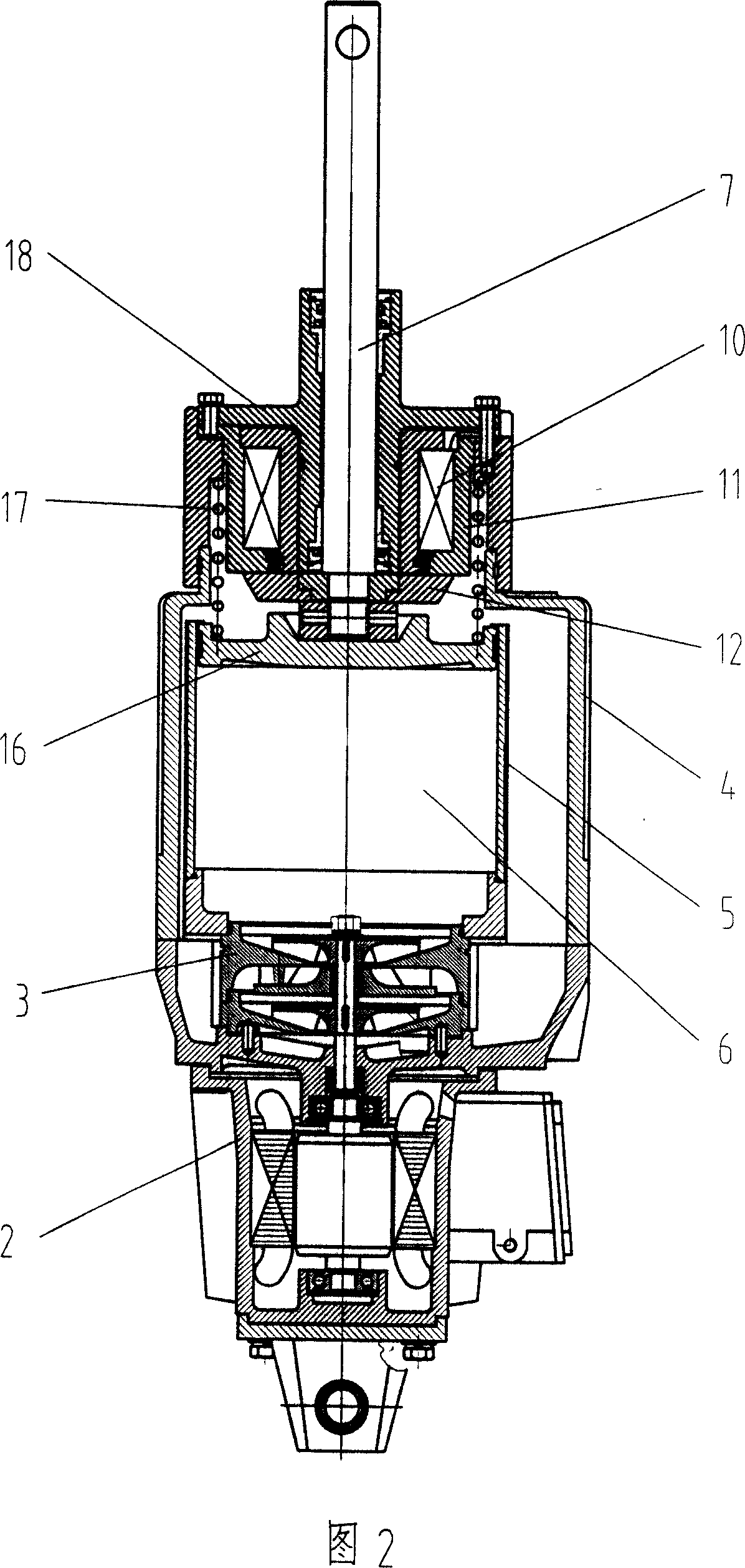 Thruster of brake