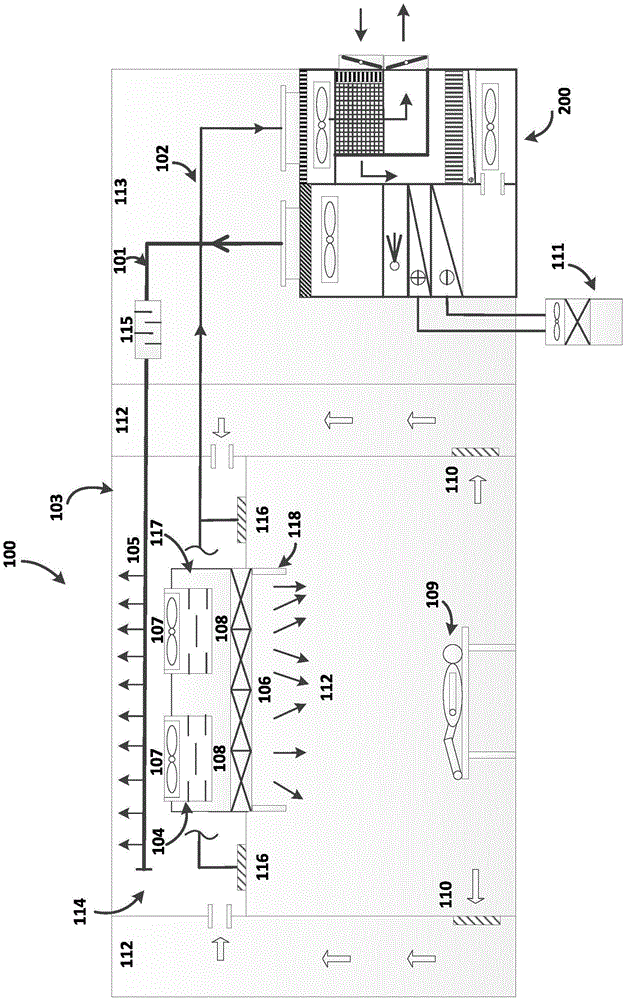 Low-noise modular air purification system