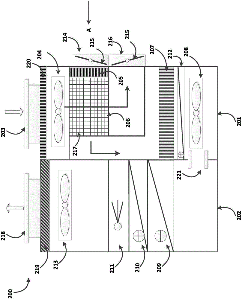 Low-noise modular air purification system