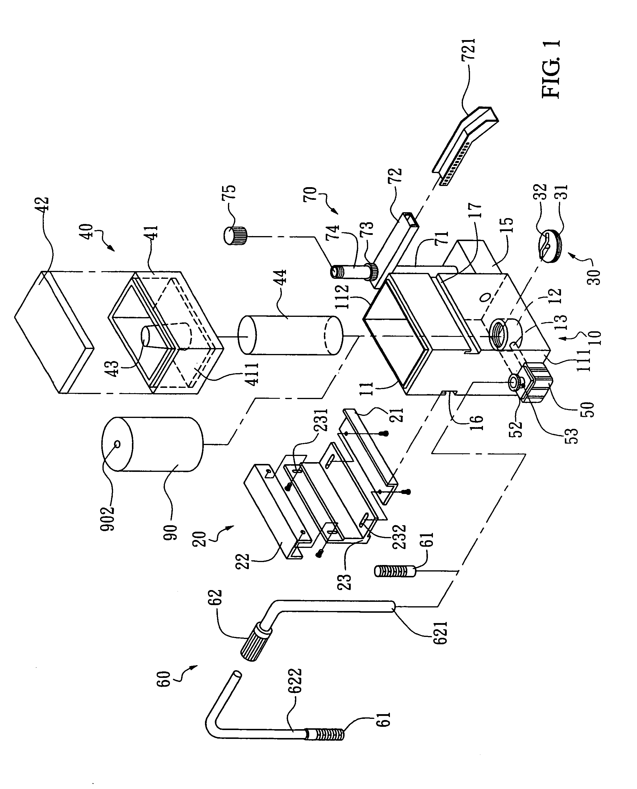 Filtering device