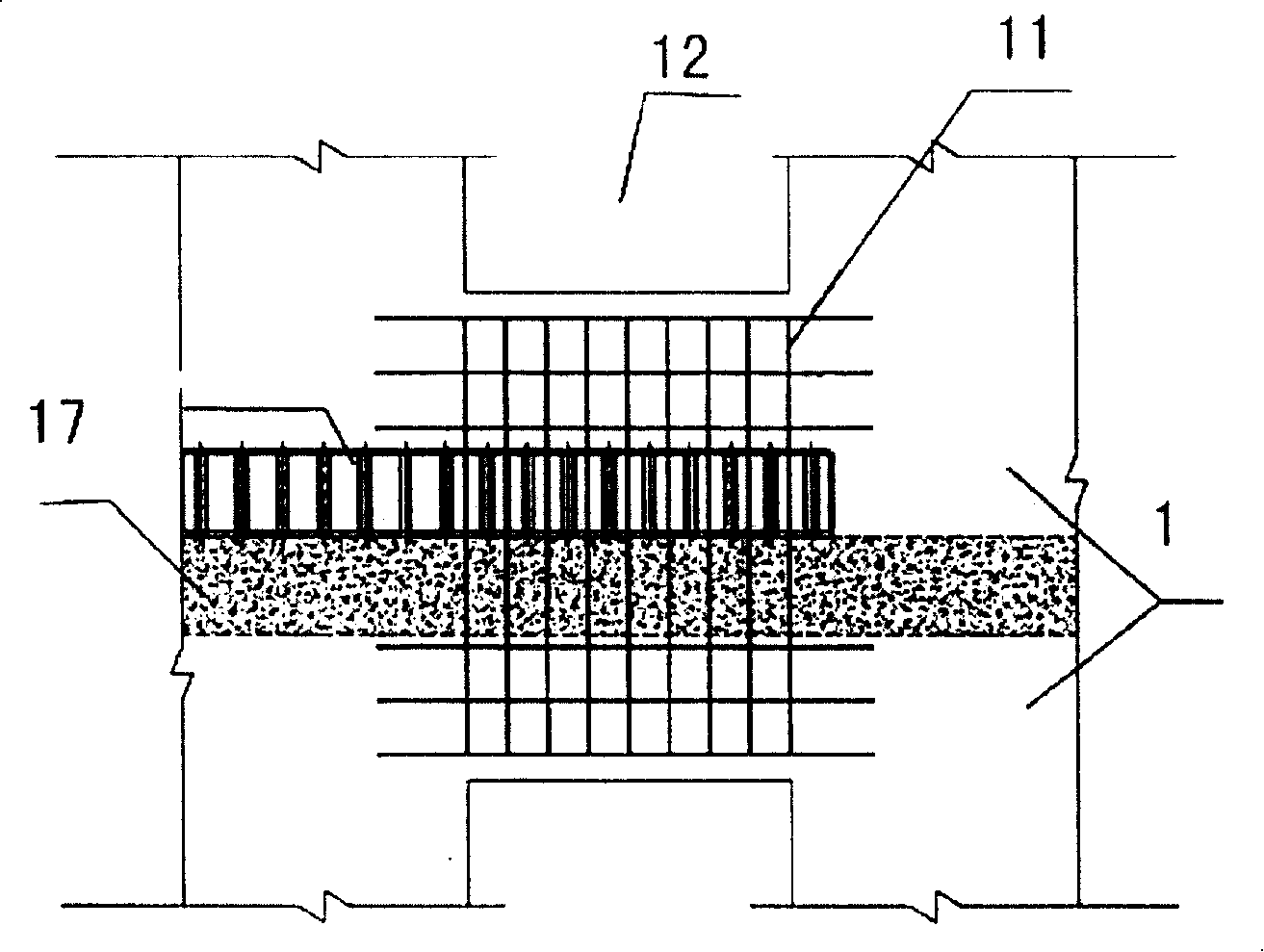 Concrete building combined with heat insulating framework and its construction method