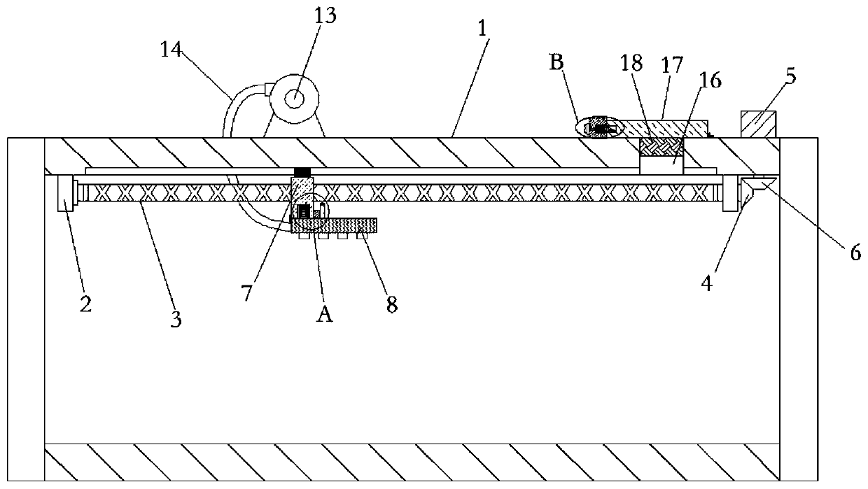 Marine heat exchanger with high blow-drying efficiency