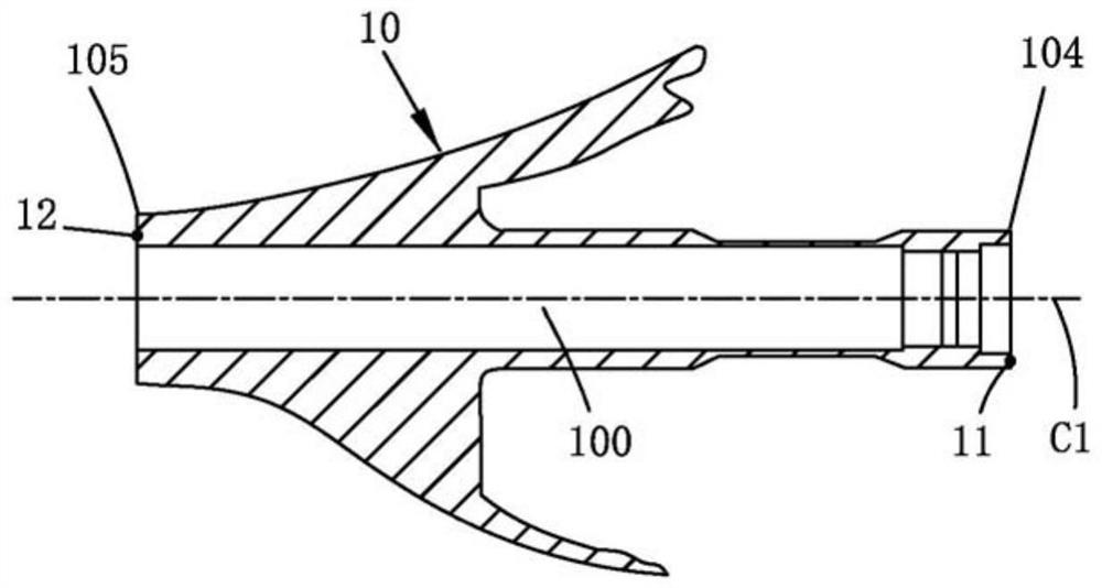 Boring device, boring method and stern shaft mounting method