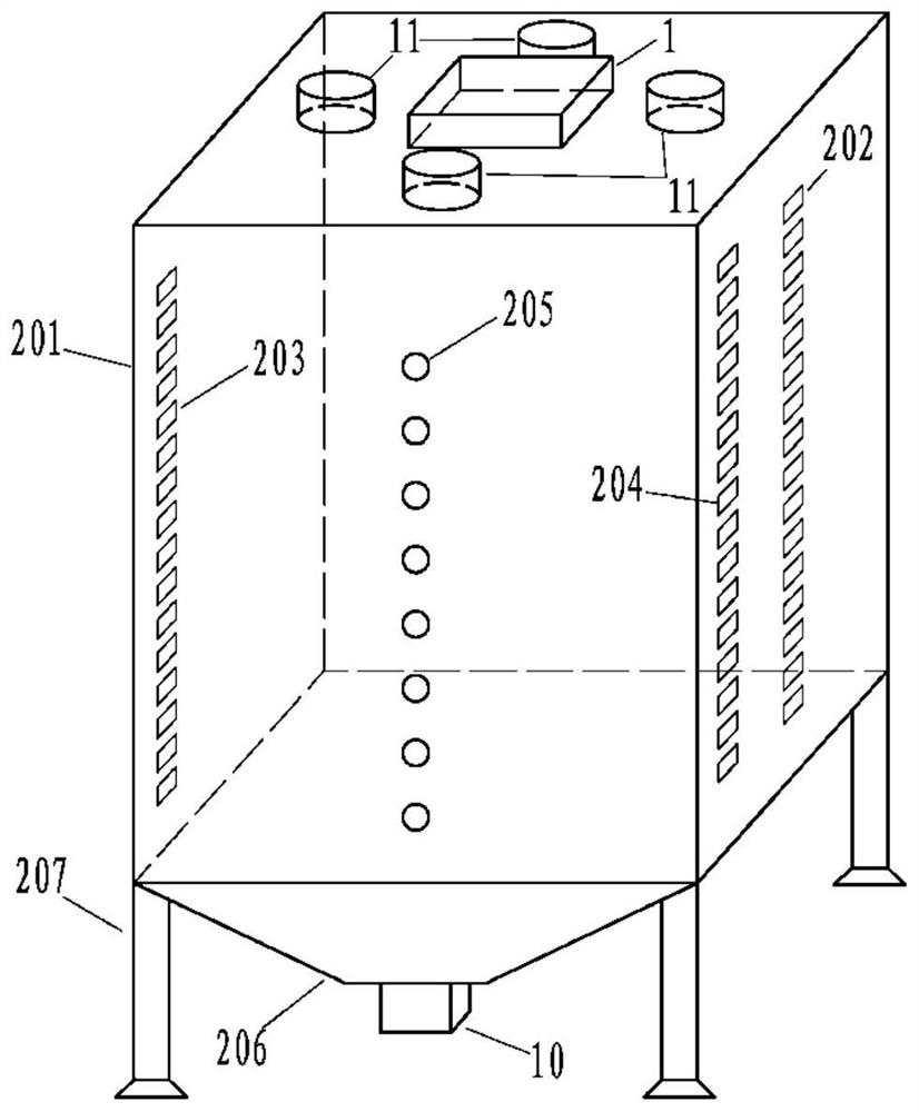 Thermal cycle accurate temperature control gradient carbonization equipment and method for sludge treatment