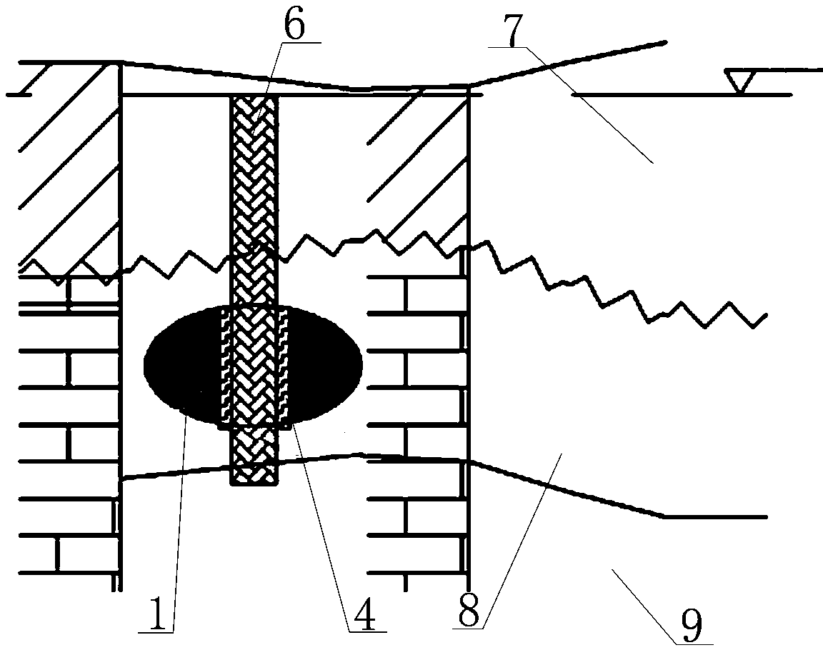 Engineering pile in karst cave geology and pile forming process