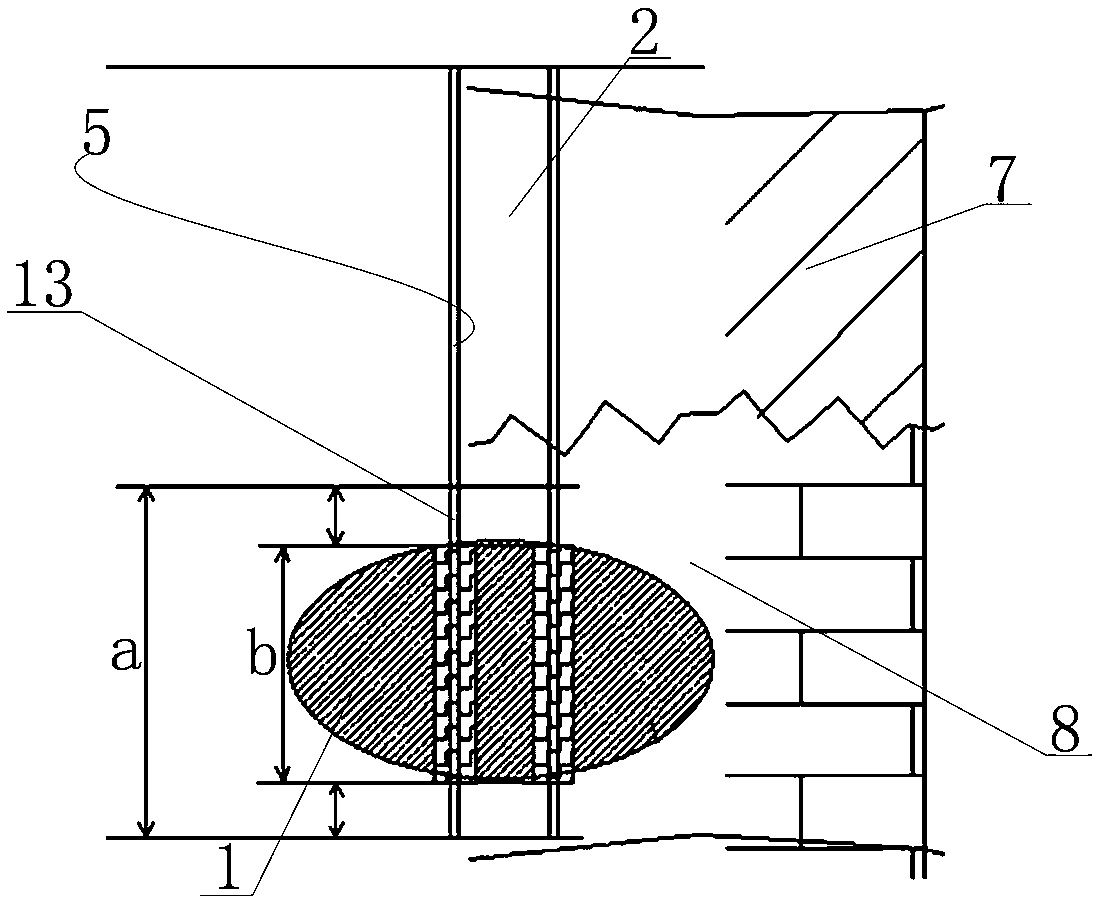 Engineering pile in karst cave geology and pile forming process