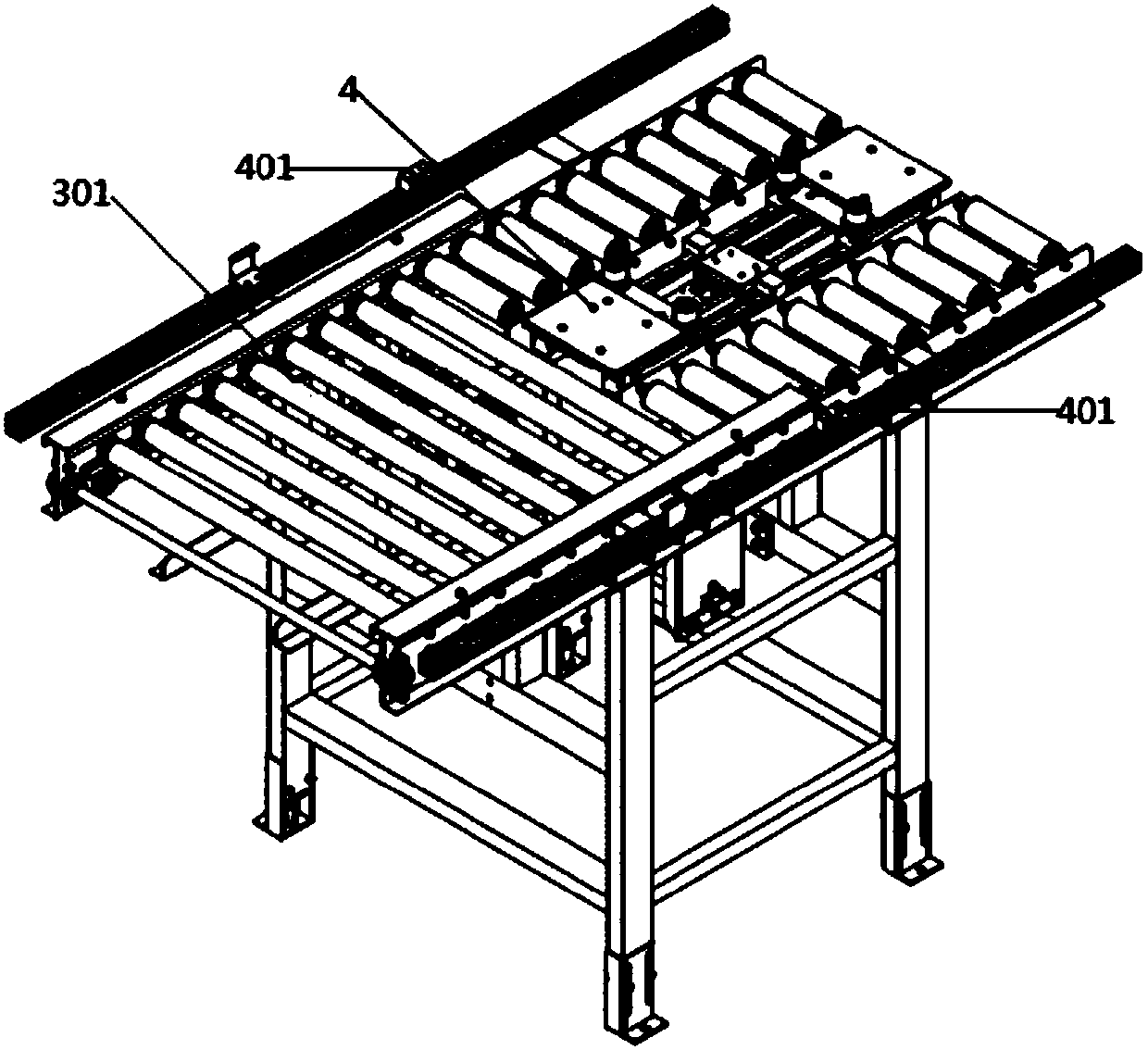 Rotating tower ring replacing inflating machine