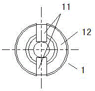 Positioning pin facilitating workpiece cleaning