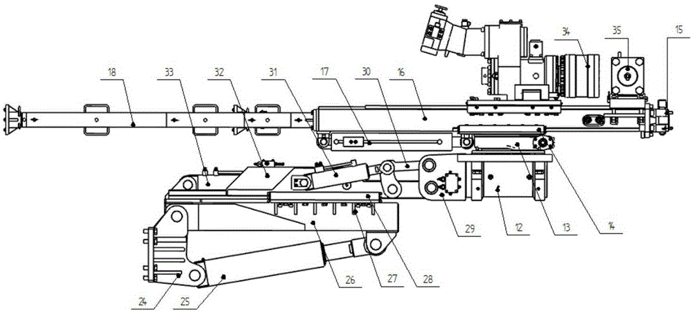 Coal Mine Tunnel Large Gas Drainage Crawler Drilling Rig