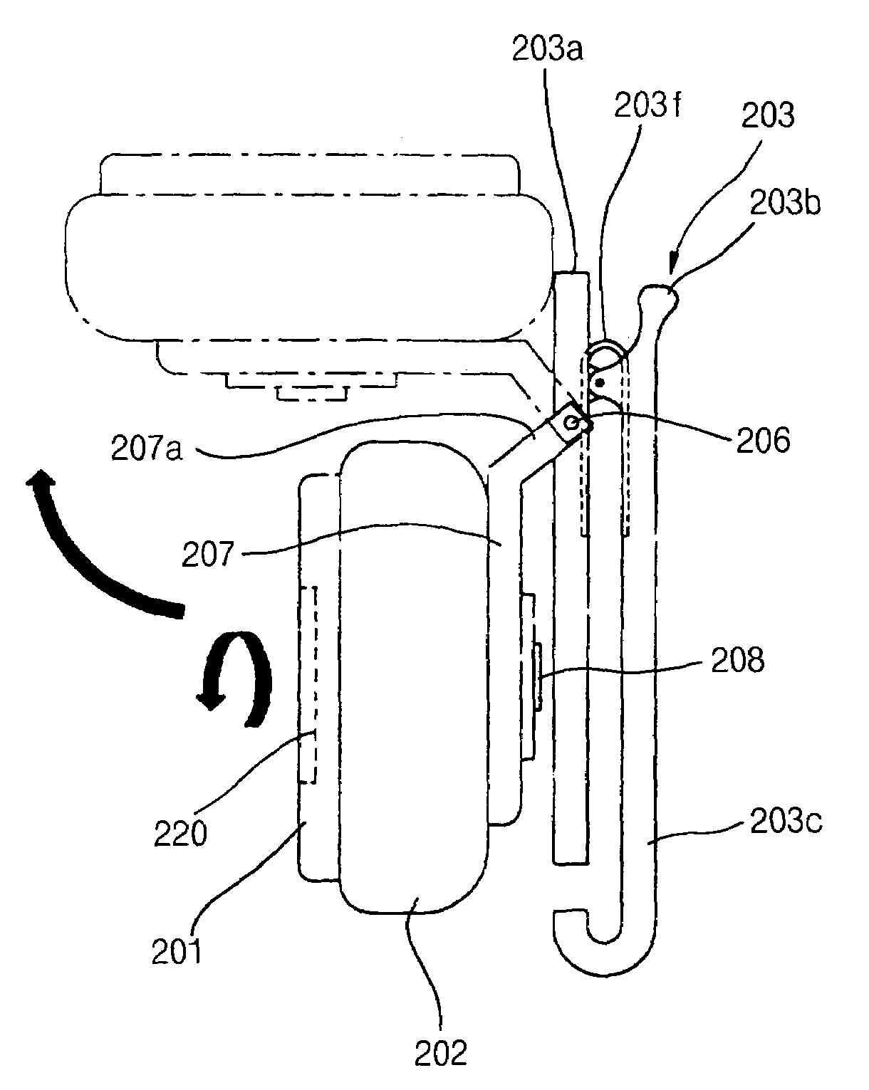 Belt clip device for mobile communication terminal unit