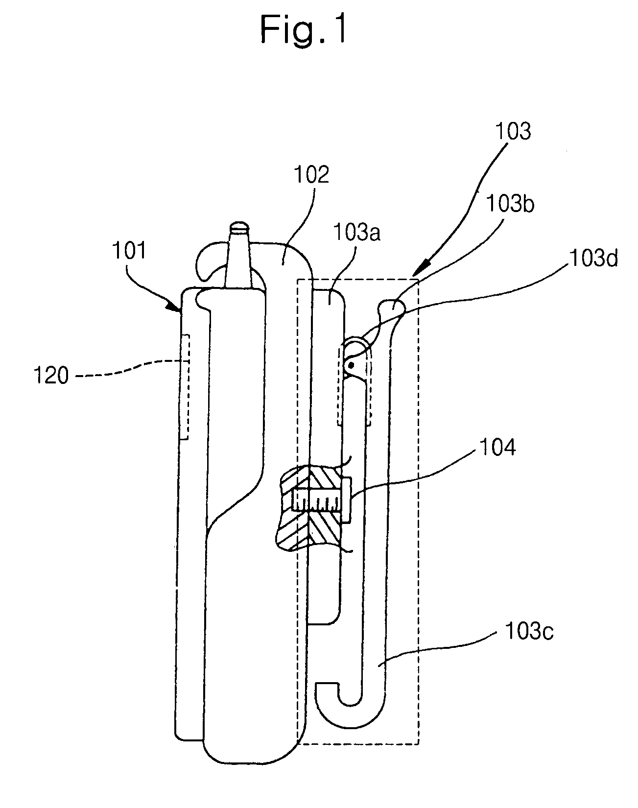 Belt clip device for mobile communication terminal unit