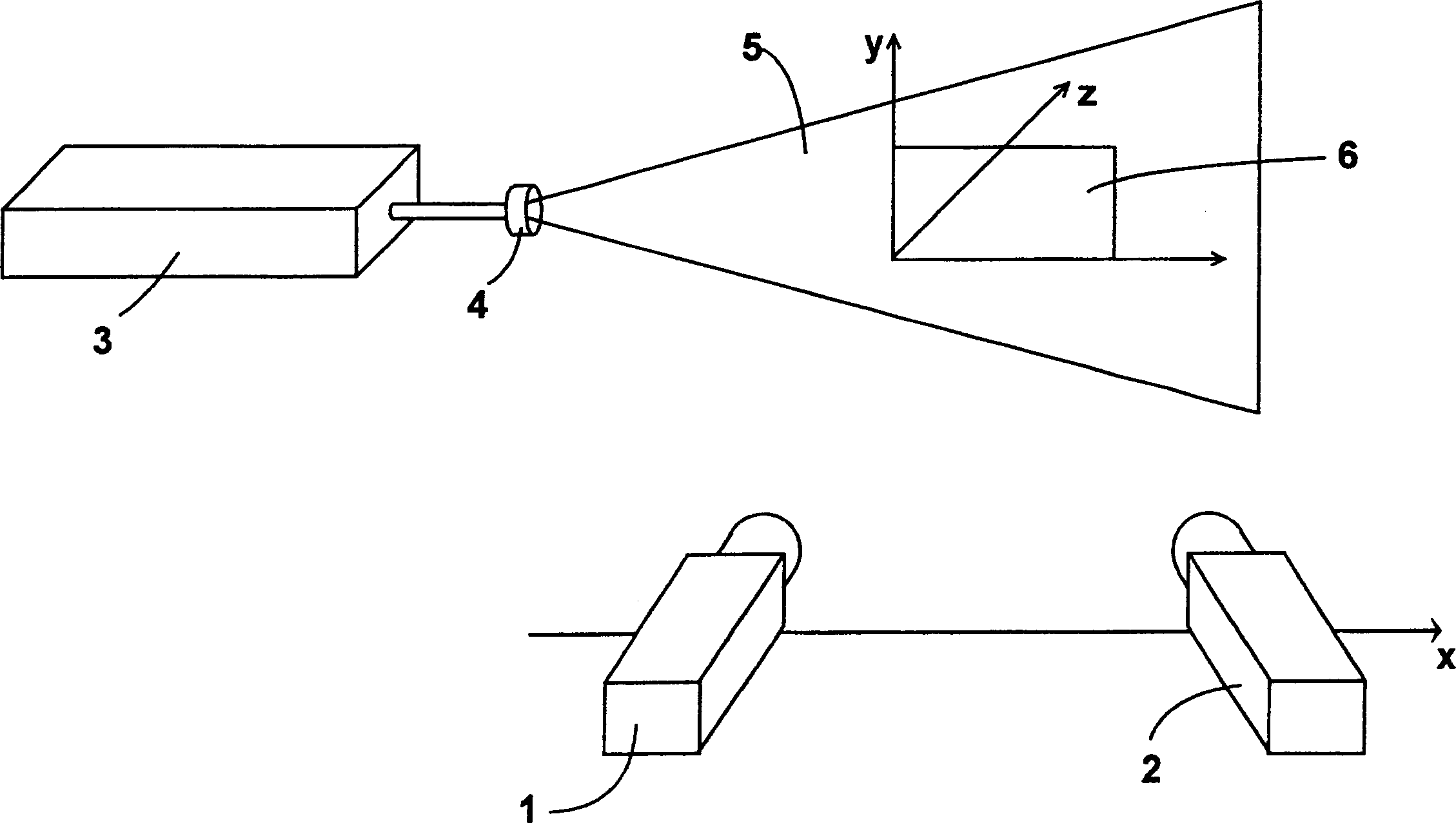 Self-calibrating projection equation method for implementing stereo PIV method