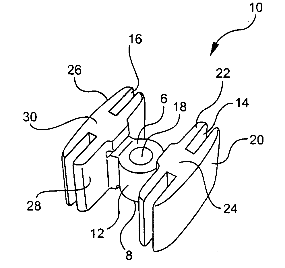 Femoral neck resection guide and method