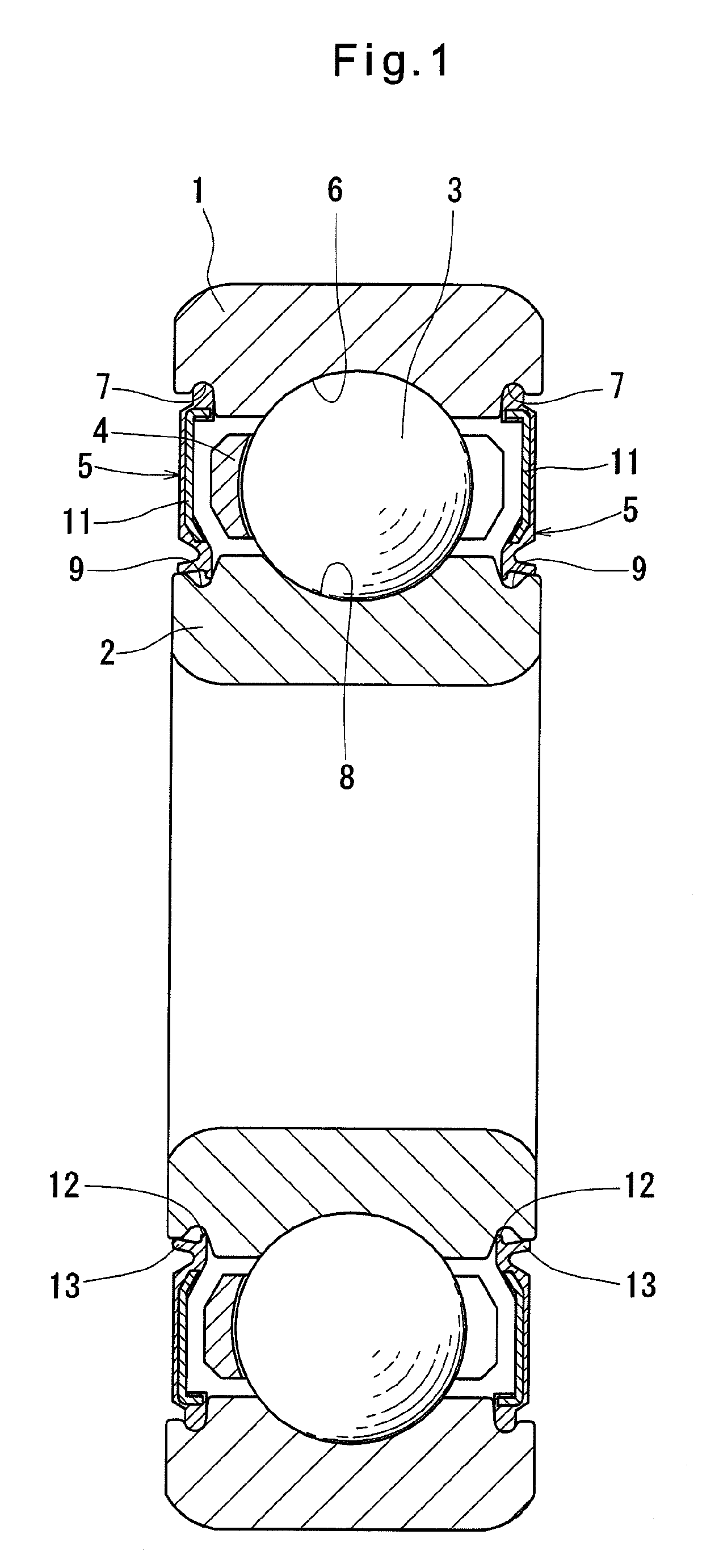 Sealed rolling bearing