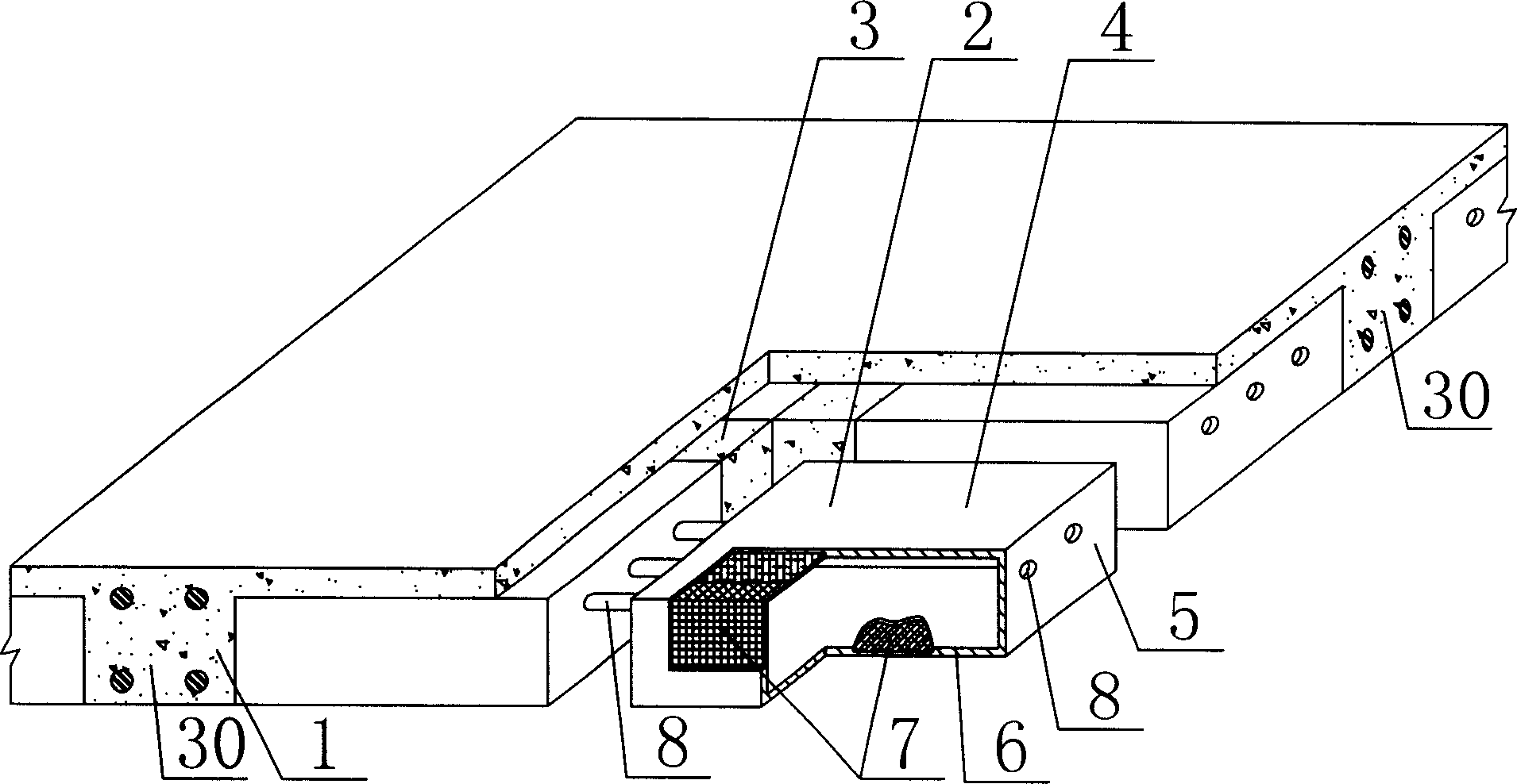 Cast-in-situ concrete hollow slab