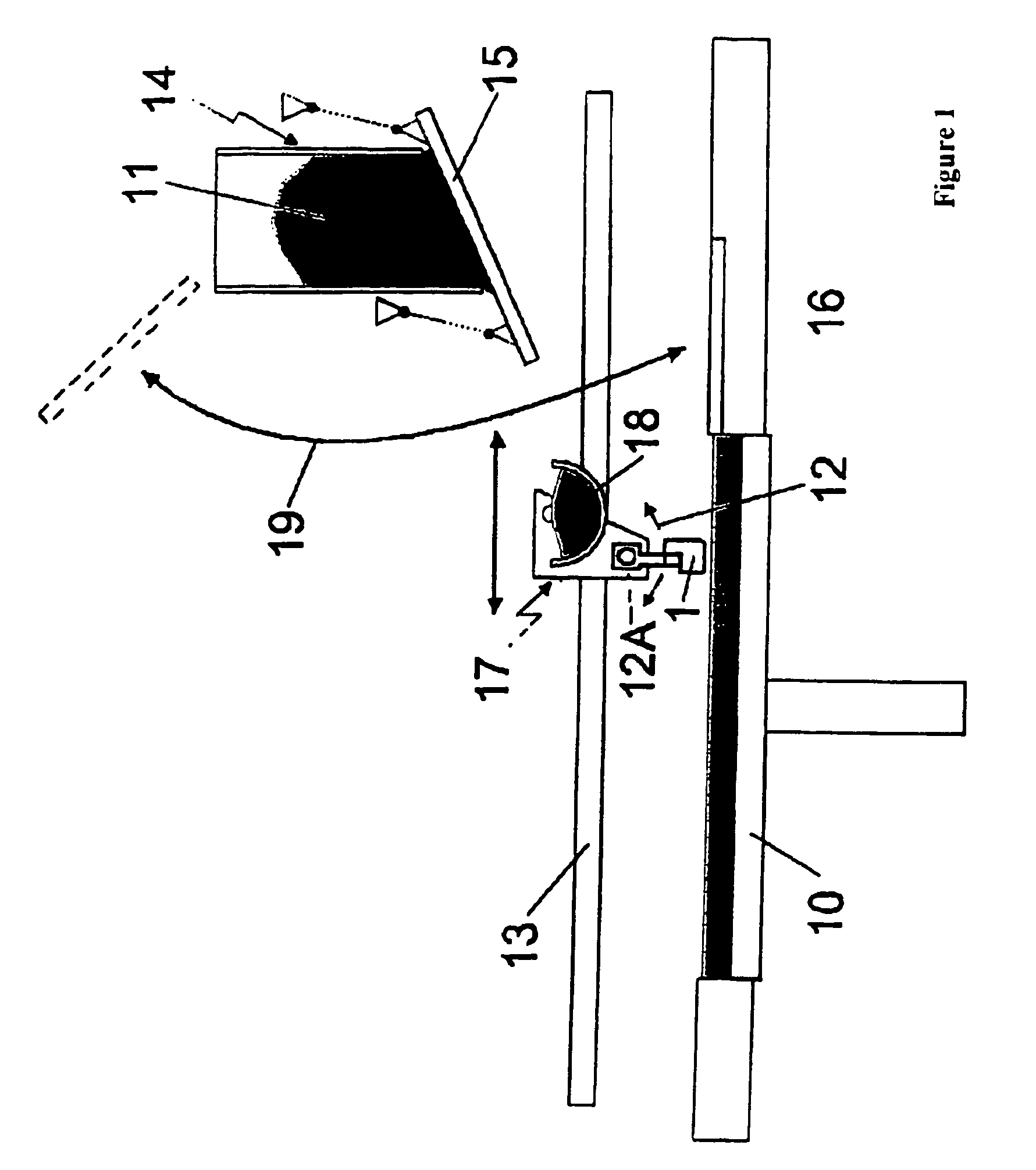 Method and device for applying fluids