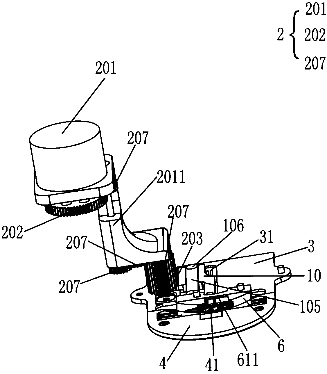 Thread cutting device for sewing machine