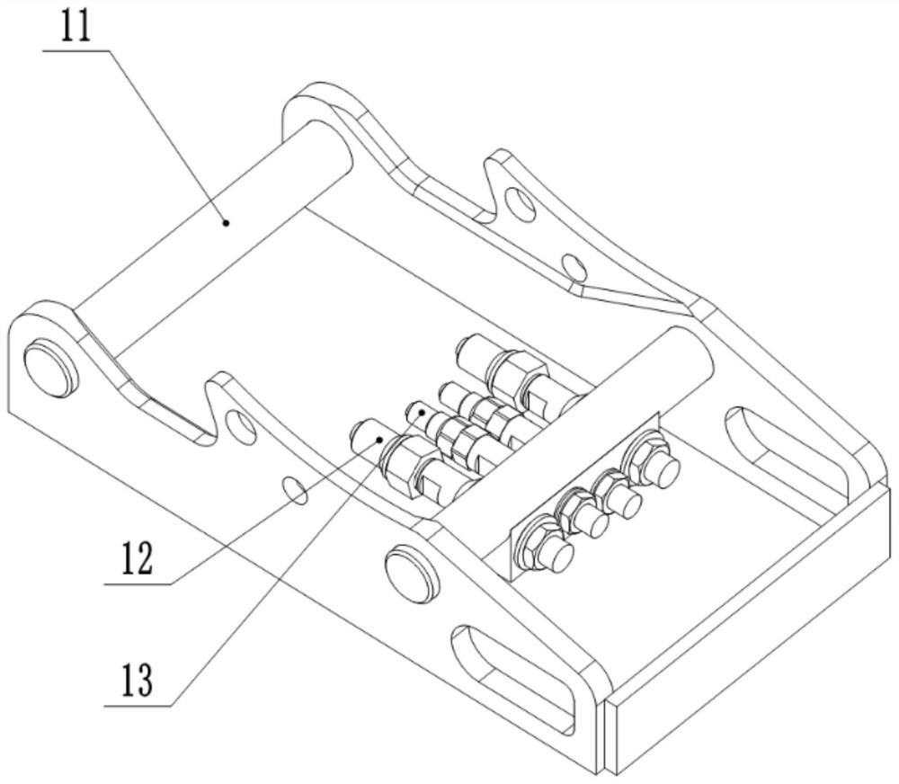 Quick-change device capable of automatically conducting hydraulic and electrical channels