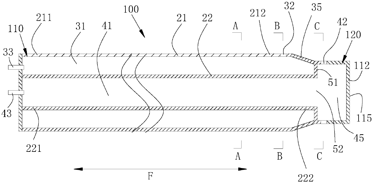 Preparation method of tubular membrane with composite structure