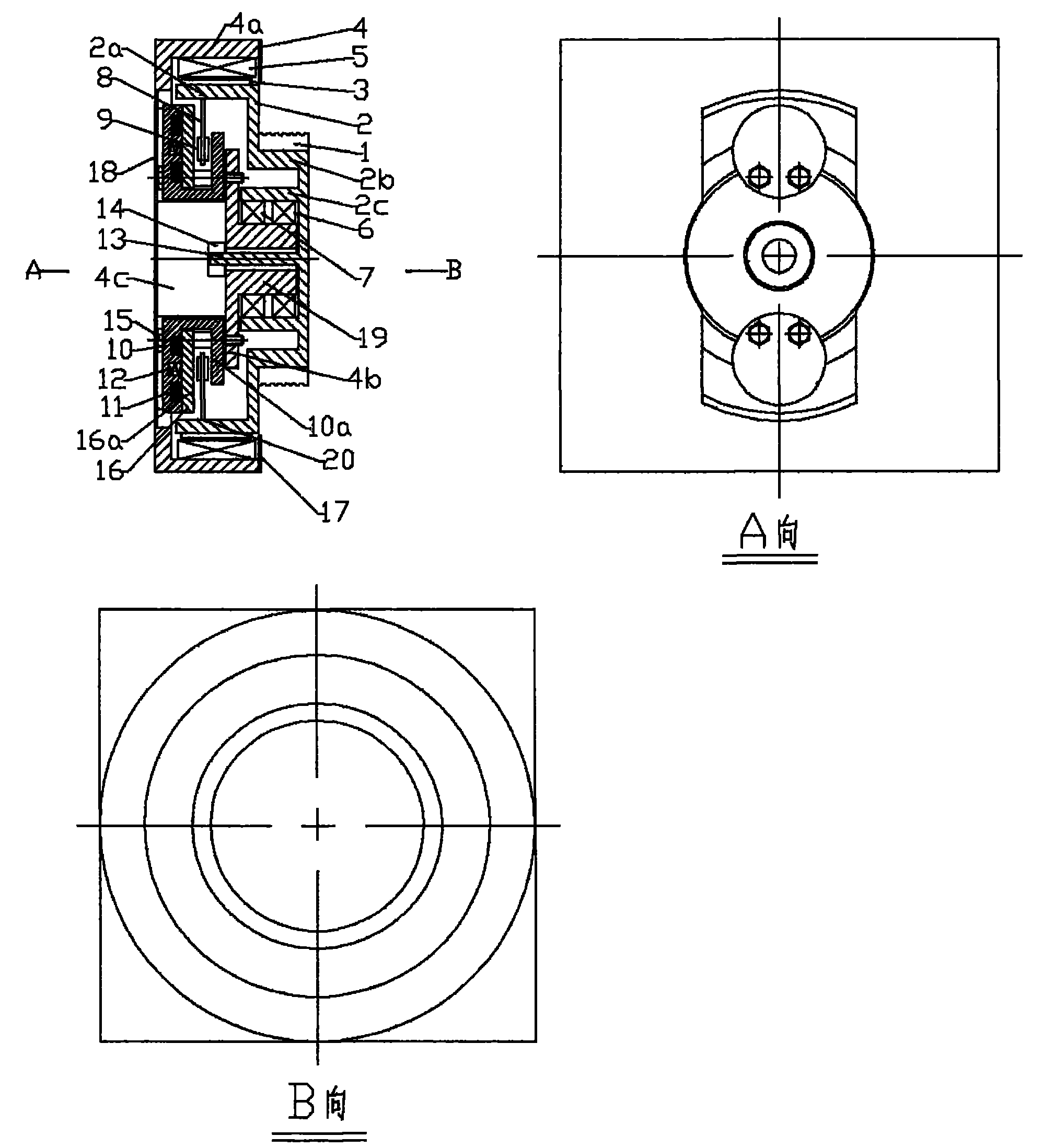 Elevator drive device