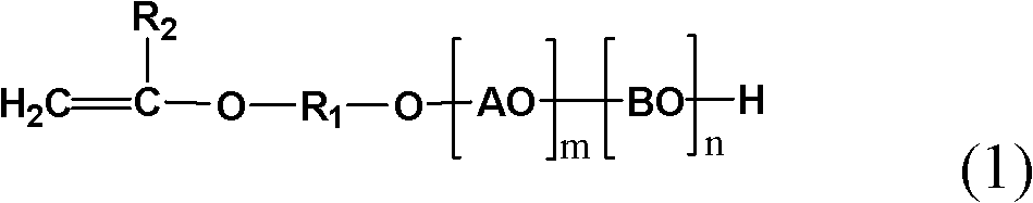 Ternary random copolymer and its preparation method