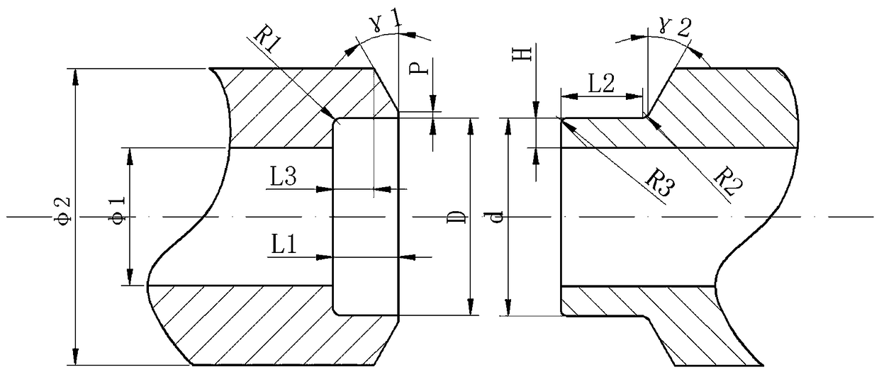 Consumable electrode mixed gas protective automated welding method for large-scale thick-walled structural part