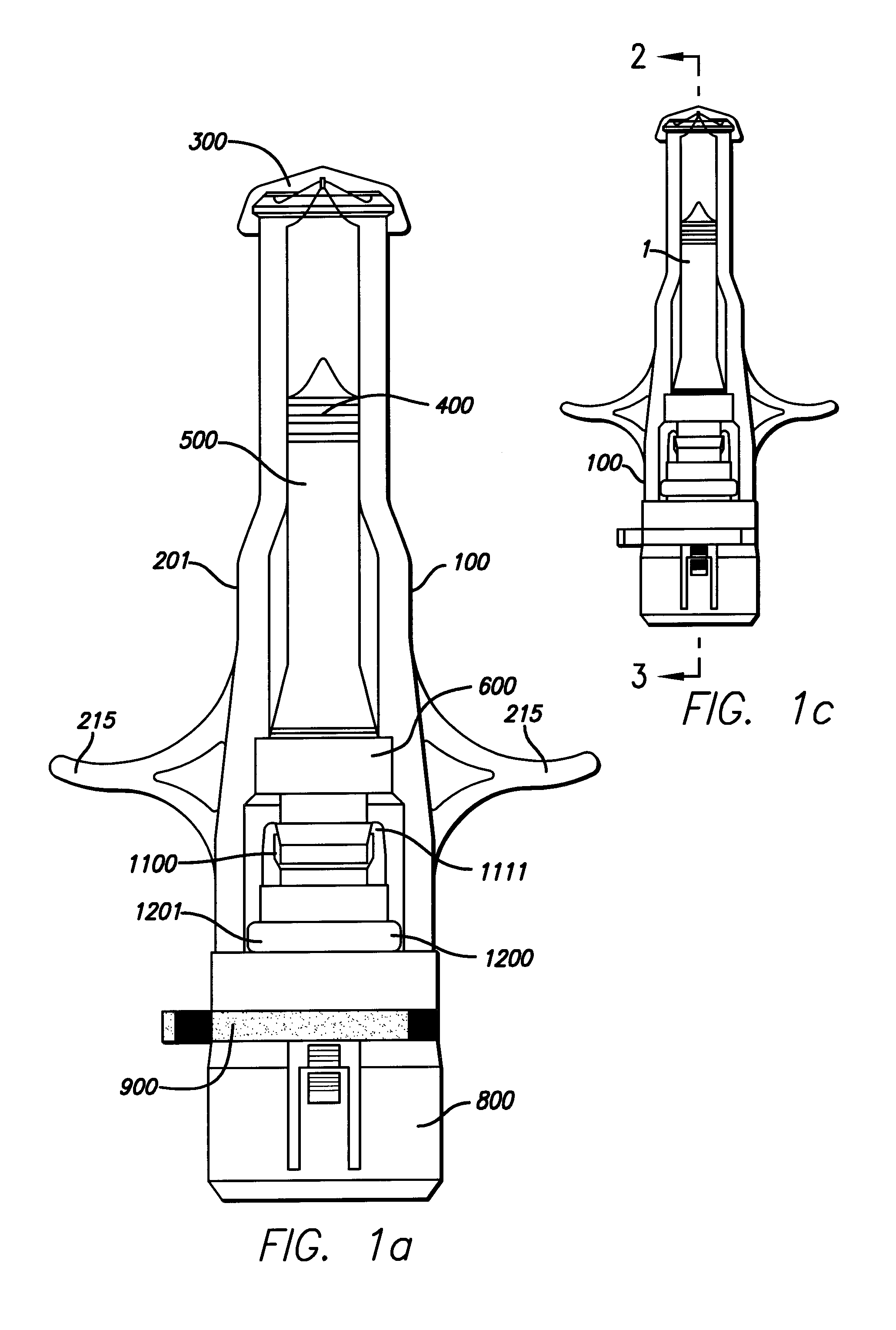 Modular gas-pressured needle-less injector