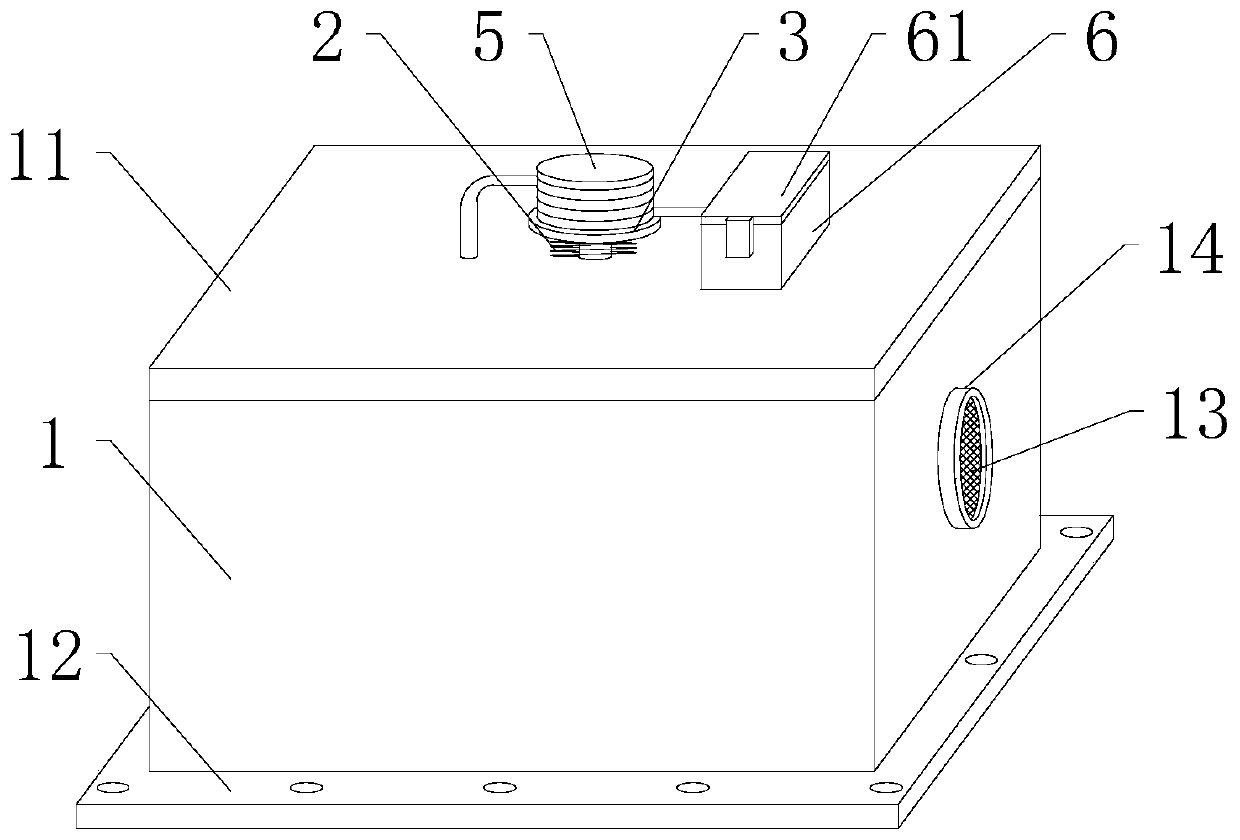 Vehicle-mounted charger with protection function