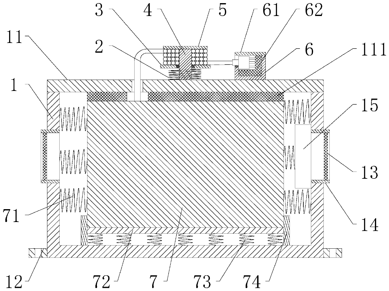 Vehicle-mounted charger with protection function