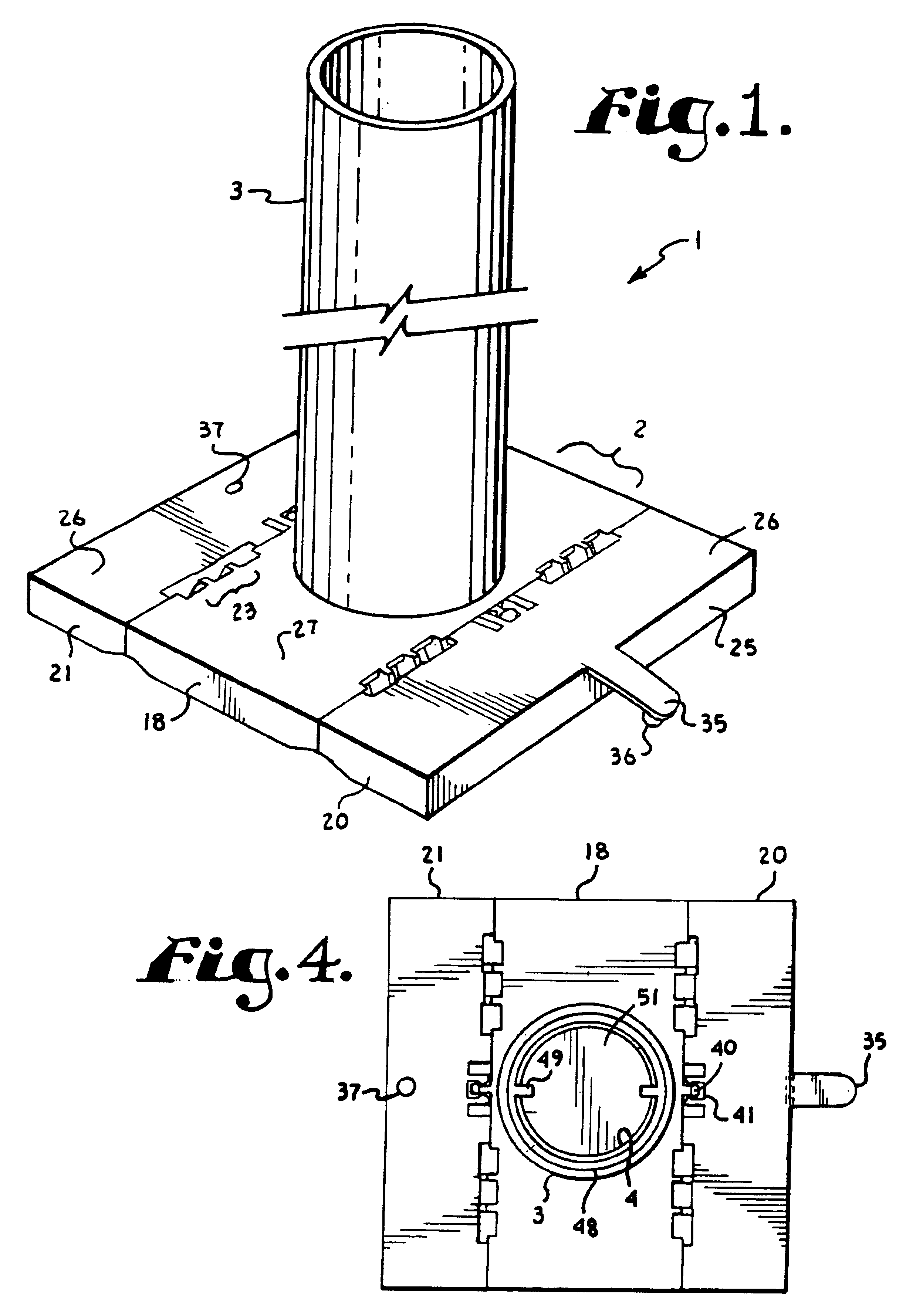 Foldable firework base