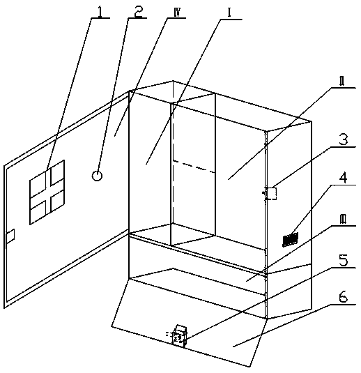 IoT-based intelligent electric meter box resistant to electricity larceny and method for using same