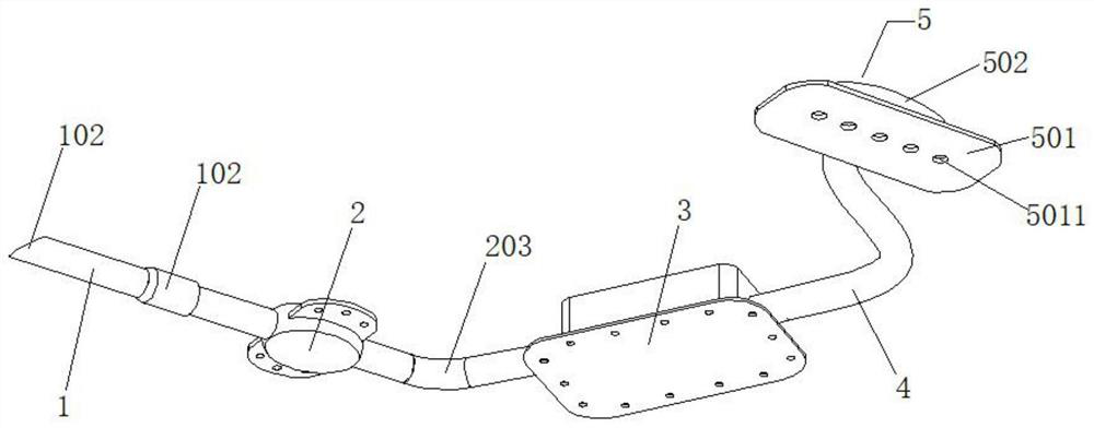 Conjunctival sac drainage aqueous humor micro-irrigation device for treating dry eye lesion