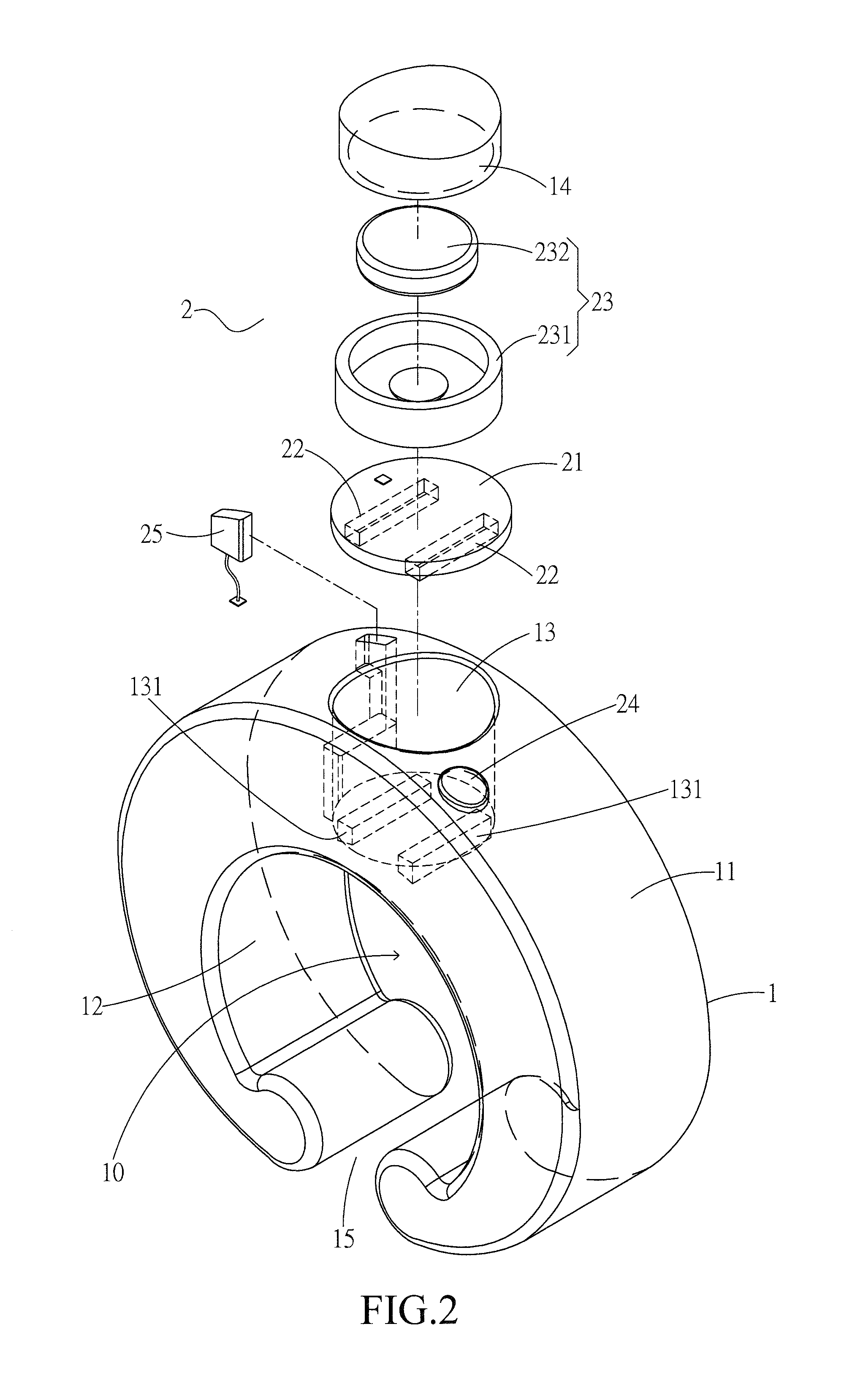 Desensitizing device