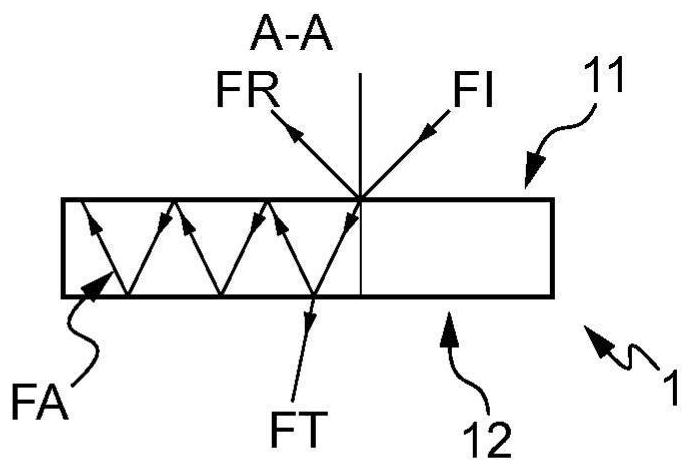 Touch detection device with touch interface made of composite material