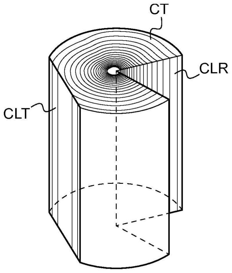 Touch detection device with touch interface made of composite material