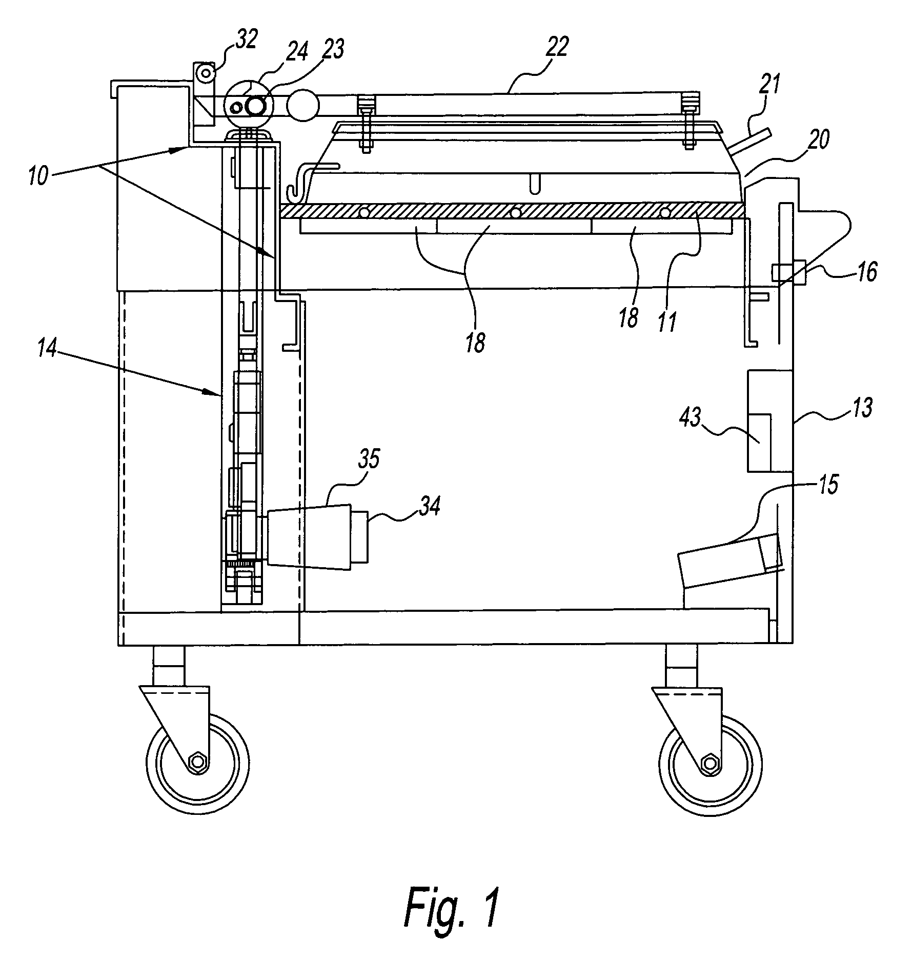 Grill with independent heating zones