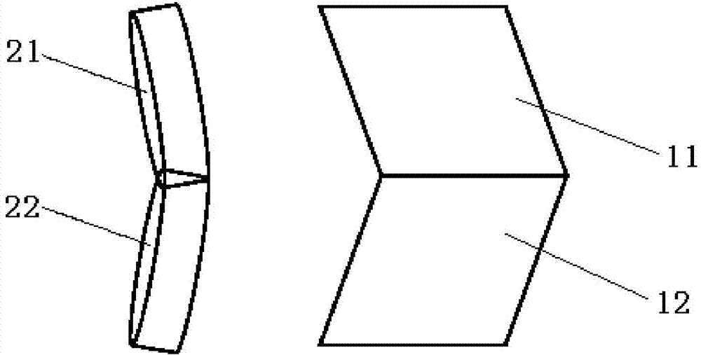 Optical displaying device for carrying out three-dimensional imaging on two-dimensional images