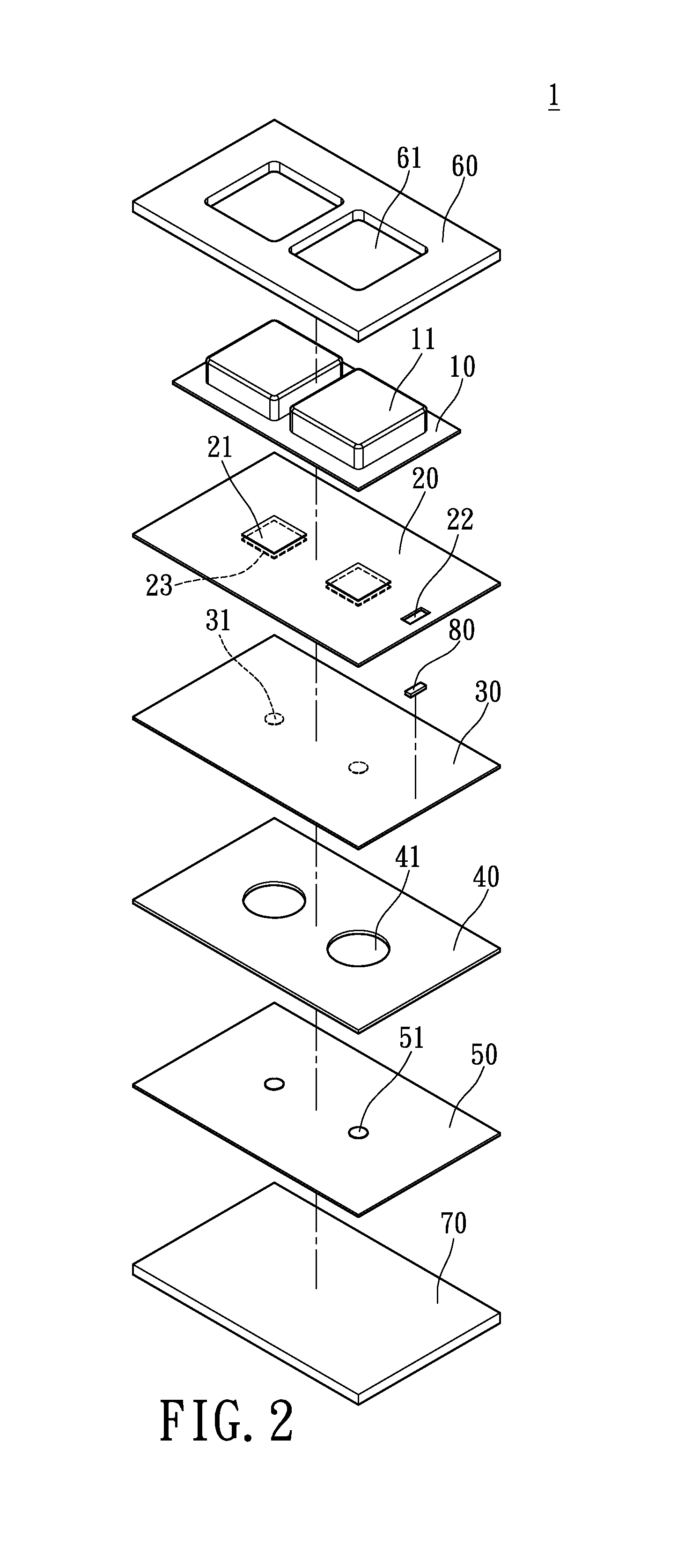 Resilient pressing member structure