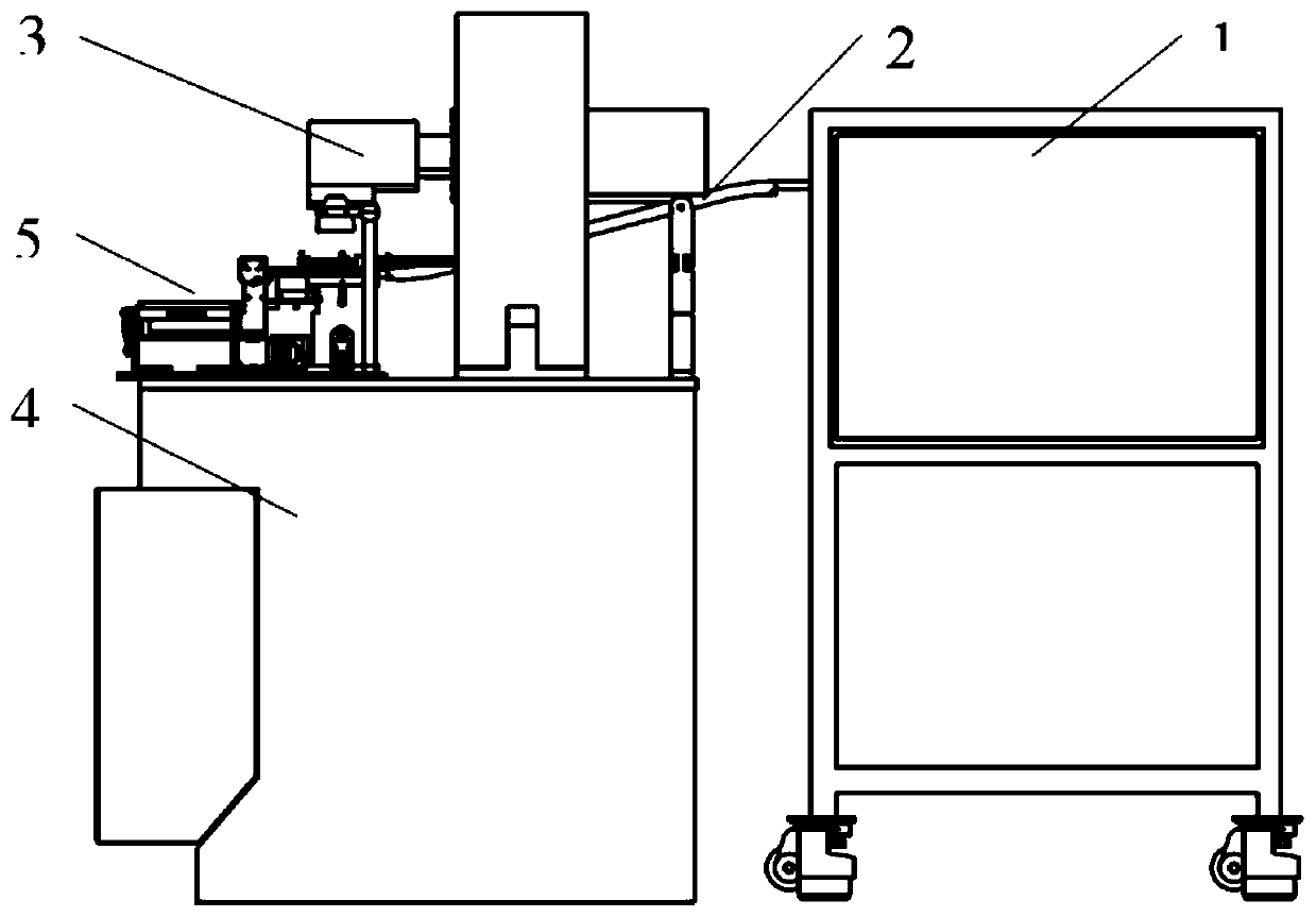 Full-automatic double-station laser marking device and method