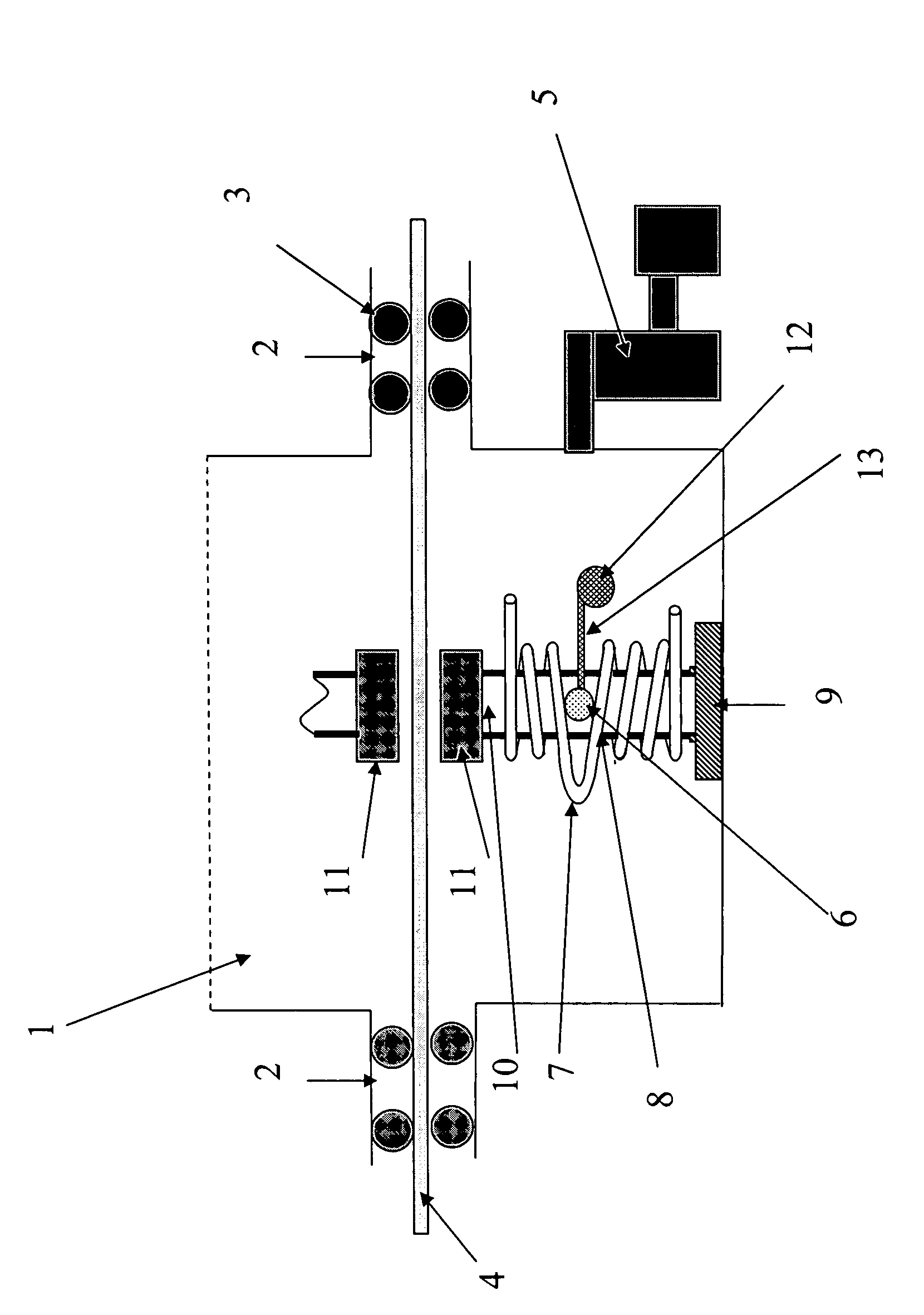 Method and device for coating a substrate