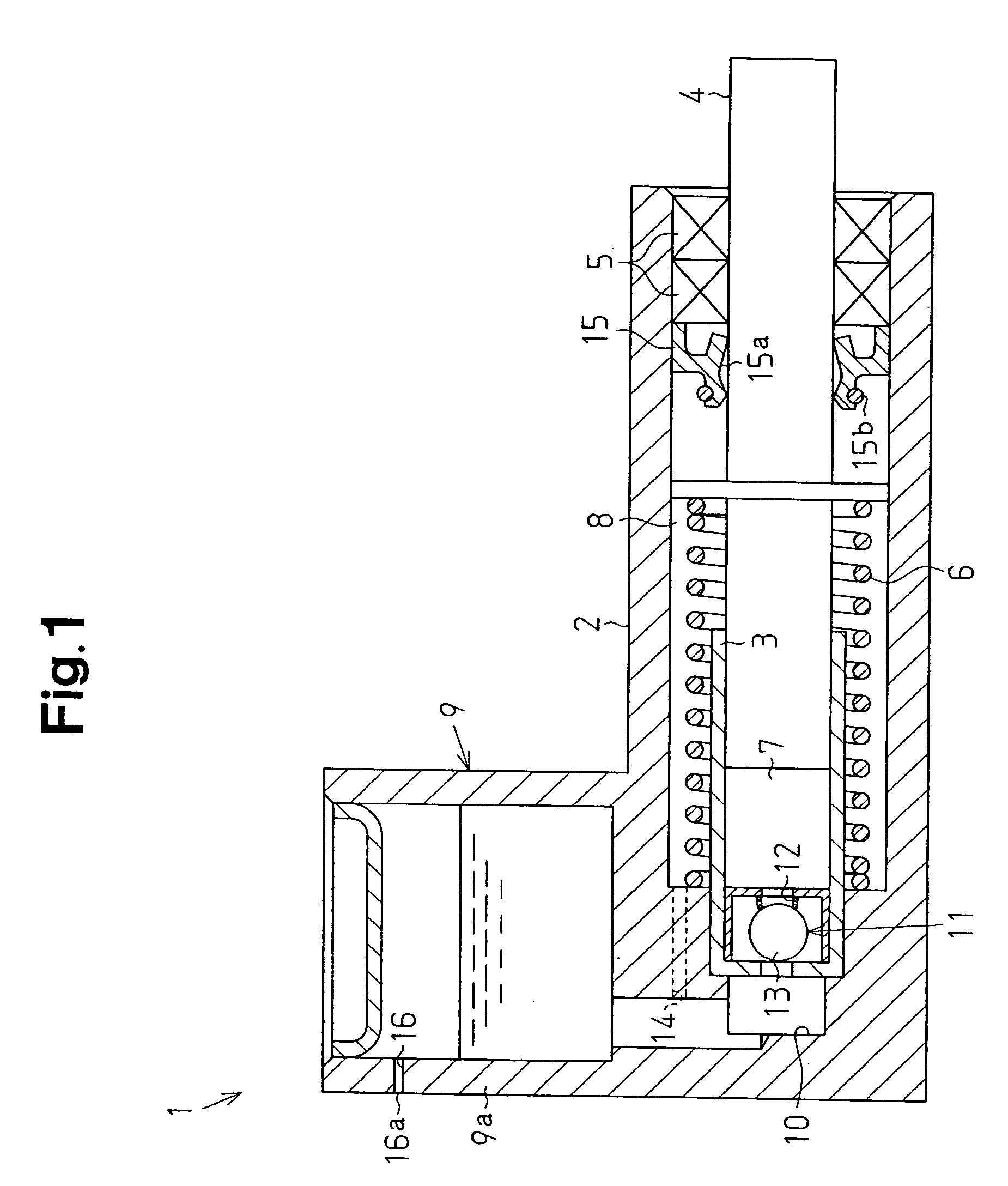 Oil tight type chain tensioner