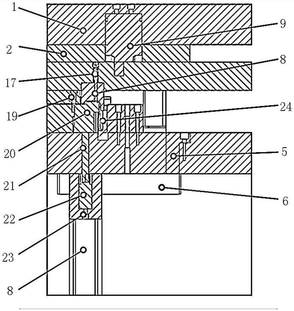 Anti-corner-bending-cracking die