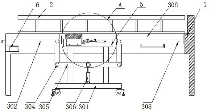 Multifunctional nursing bed for intensive care and use method thereof