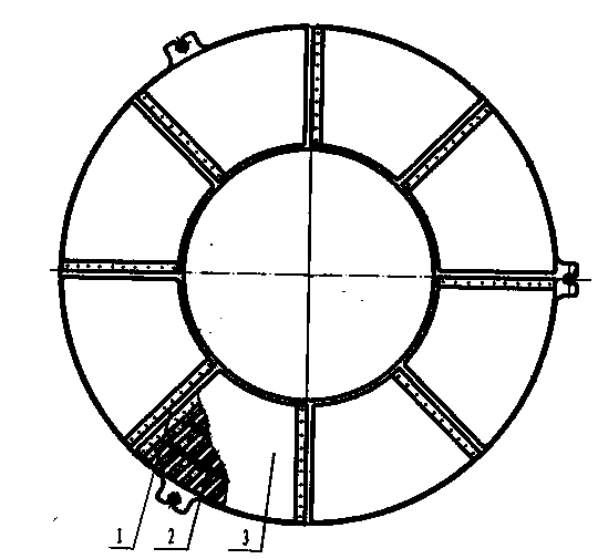 Wear-resisting foil type dynamic pressure thrust gas bearing and manufacturing method